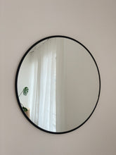 Load image into Gallery viewer, CHARCOAL SIMPLE ROUND MIRROR (3 sizes)
