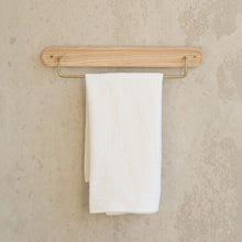 Load image into Gallery viewer, COAL HAND TOWEL RAIL - BRASS