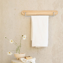 Load image into Gallery viewer, COAL HAND TOWEL RAIL - SILVER