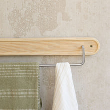 Load image into Gallery viewer, COAL TOWEL RAIL - SILVER