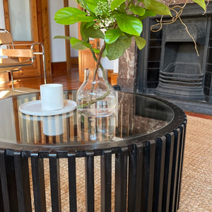 CHARCOAL ROUND COFFEE TABLE (2 Sizes)