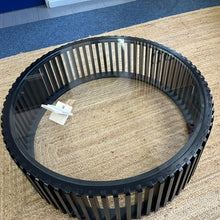 Load image into Gallery viewer, CHARCOAL ROUND COFFEE TABLE - FACTORY STOCK