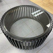 Load image into Gallery viewer, CHARCOAL ROUND COFFEE TABLE - FACTORY STOCK
