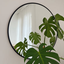Load image into Gallery viewer, CHARCOAL SIMPLE ROUND MIRROR (3 sizes)