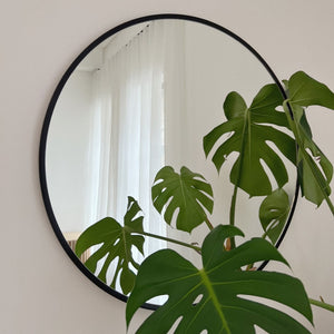 CHARCOAL SIMPLE ROUND MIRROR (3 sizes)