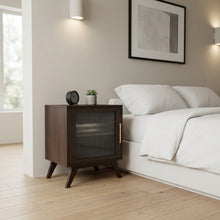 Load image into Gallery viewer, CHOCOLATE BAILEY BEDSIDE TABLE