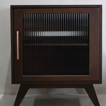 Load image into Gallery viewer, CHOCOLATE BAILEY BEDSIDE TABLE