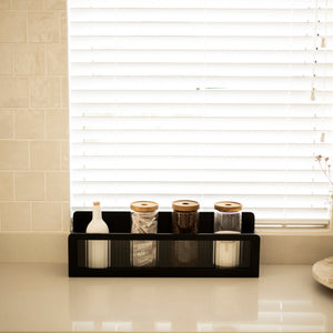 CHARCOAL STORAGE SHELF