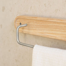 Load image into Gallery viewer, COAL HAND TOWEL RAIL - SILVER