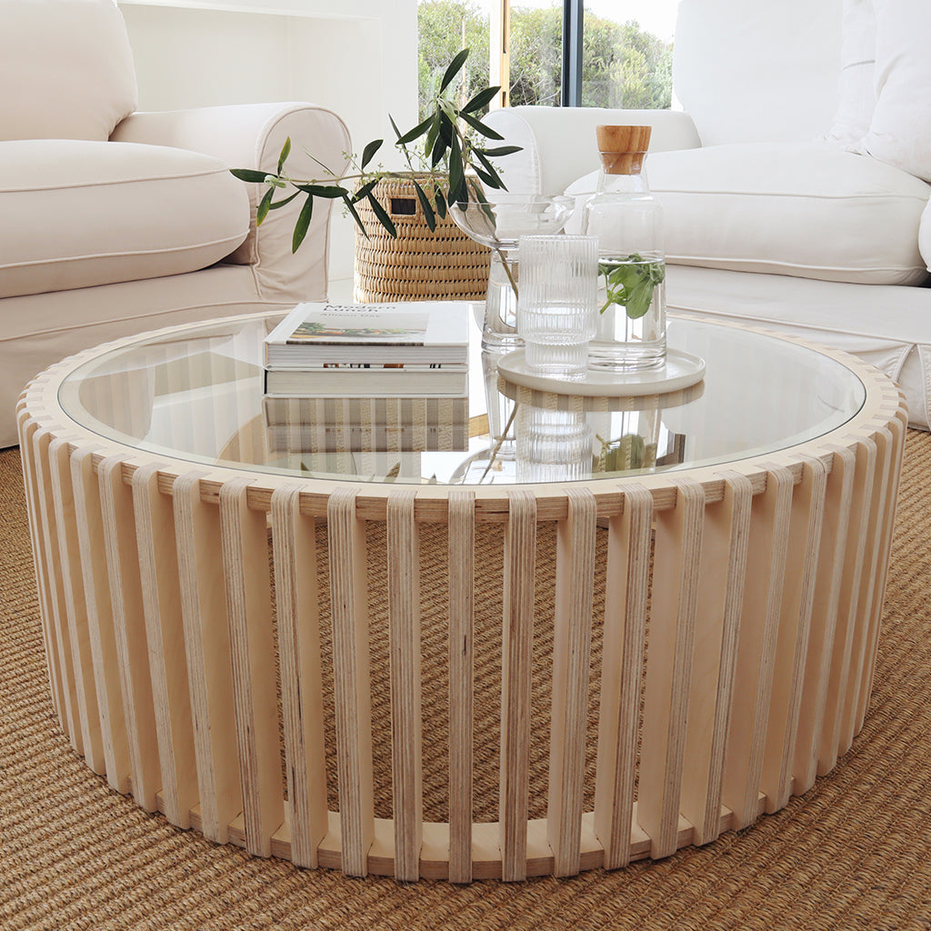 ROUND COFFEE TABLE (2 Sizes) - Home Furniture | Coal Interiors