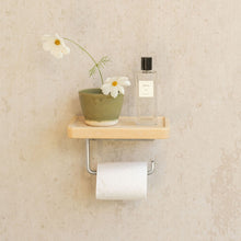 Load image into Gallery viewer, COAL TOILET ROLL HOLDER - SILVER